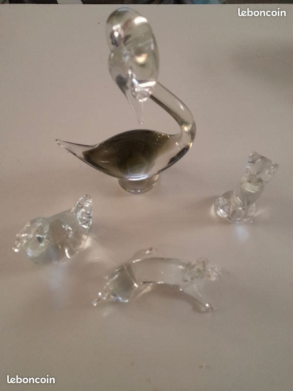 Lot animaux en verre soufflée (image 2)