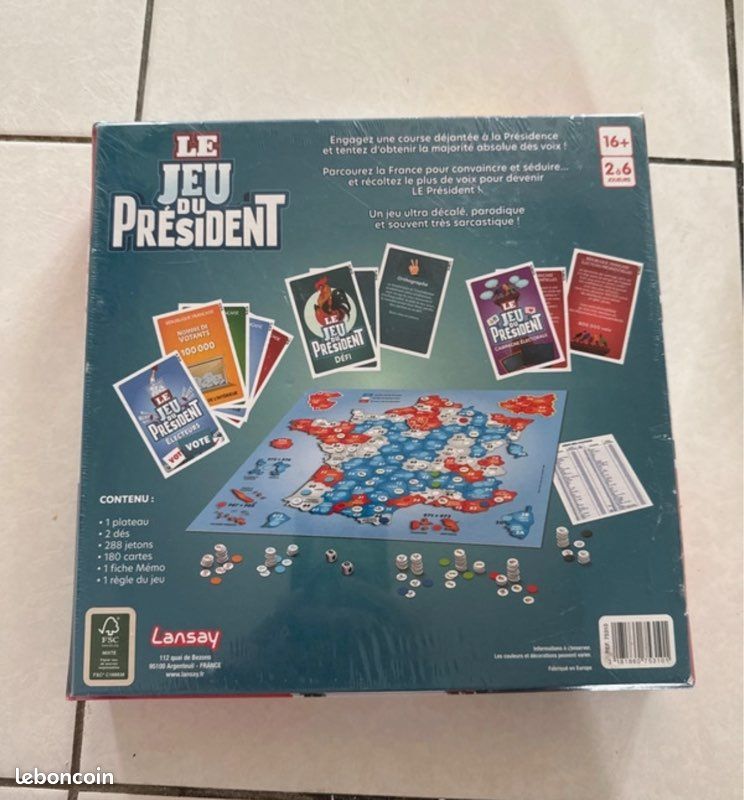 Jeux de société le président (image 2)