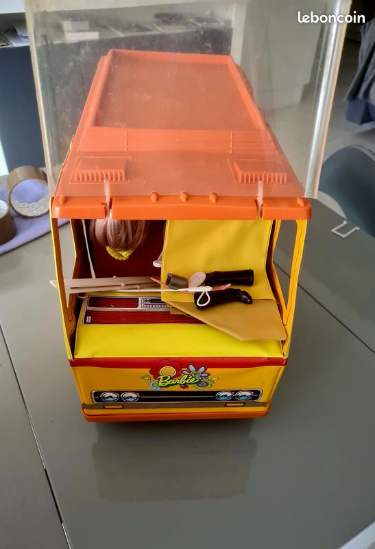 Barbie Camping-car 1970 CAMPER Mattel Van Vintage (image 5)