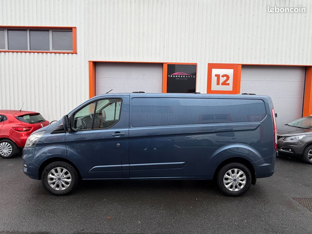 FORD TRANSIT CUSTOM FOURGON L1H1 2.0 ECOBLUE 130ch * DISTRIBUTION OK (image 2)