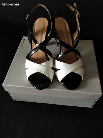 Sandales talon cuir George Rech pointure 37 (image 1)