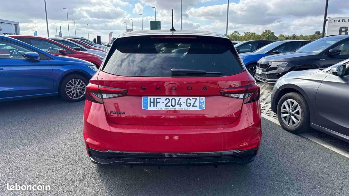 Skoda Fabia 1.0 TSI 95 ch EVO 2 BVM5 Monte-Carlo (image 4)