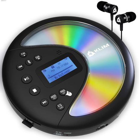 radio portable CD AUX-IN à piles ou secteur Disney Miraculous rouge noir