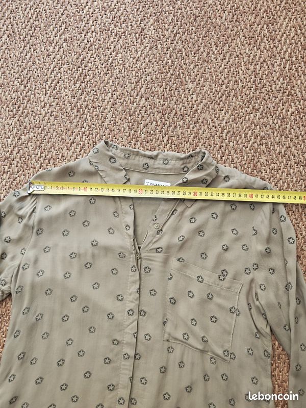 Chemisier fluide femme Pull & Bear – Taille L (image 7)