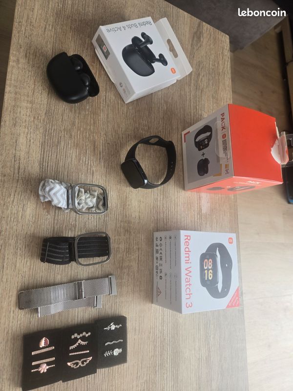 Pack Xiaomi - Redmi Watch 3 + Écouteurs Redmi Buds 4 Active (image 7)