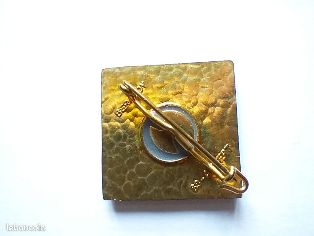 Broche émaillée Voyage Souvenir – École De Ski Garmisch USA