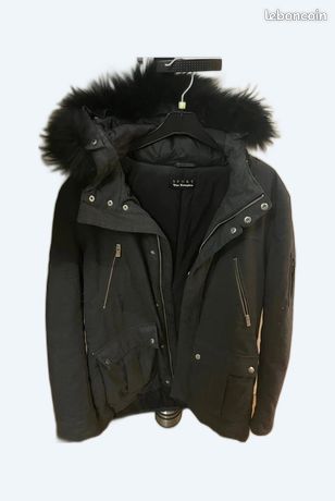 Veste Napapijri Homme Occasion - Noir Taille L - Très Bon état