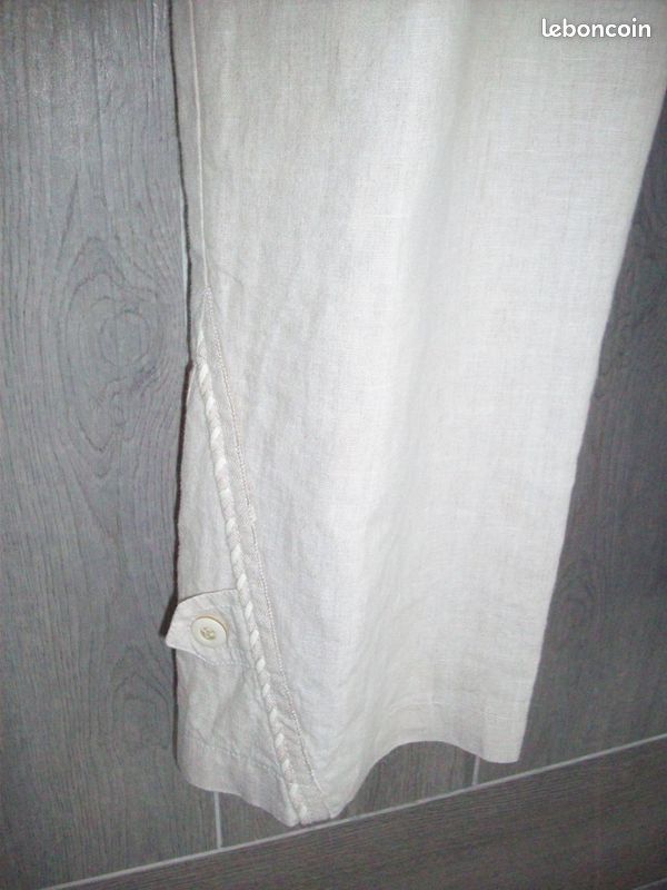 Ensemble veste pantalon lin (image 3)
