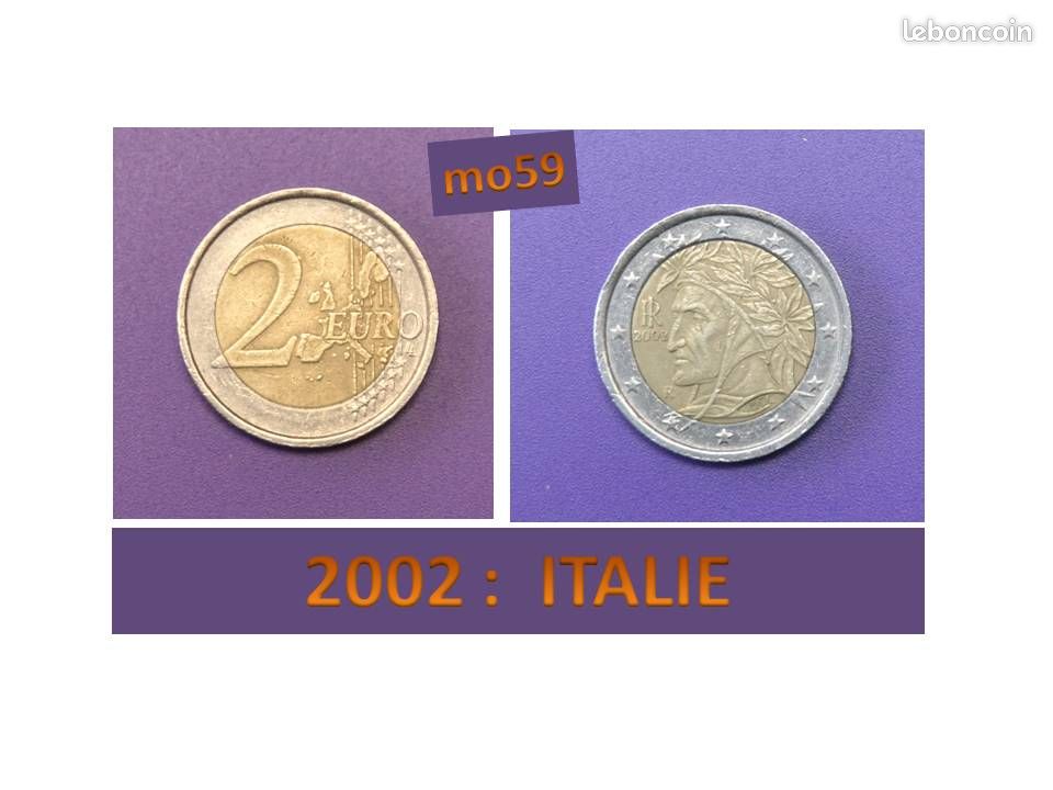 Pièce de monnaie 2 euros - 2002 : ITALIE (image 1)