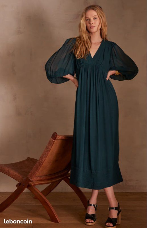 Robes Femmes Maison 123 Robe Verte Robe De Cérémonie Maison 123