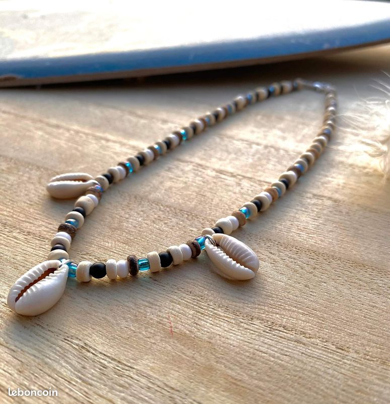 Collier surfer 3 coquillages (image 2)