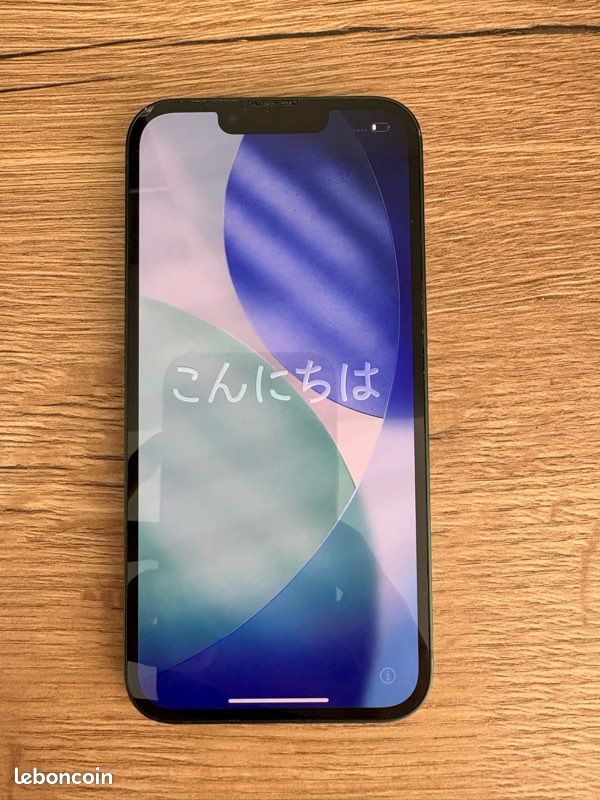 IPhone 13 vert très bon état (image 1)