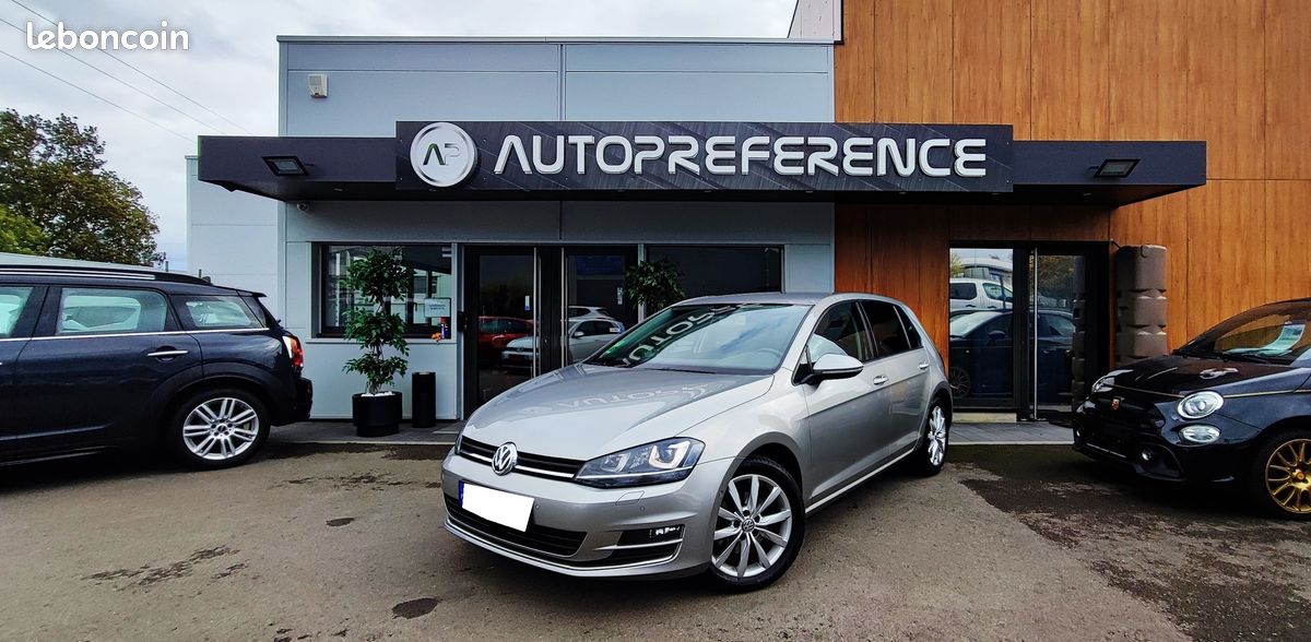 Volkswagen GOLF VII 1.4 TSI 140CH HIGHLINE DSG7*KEYLESS*LANE ASSIST*A.C.C*CAMERA*PARK ASSIST*WEBASTO (image 1)