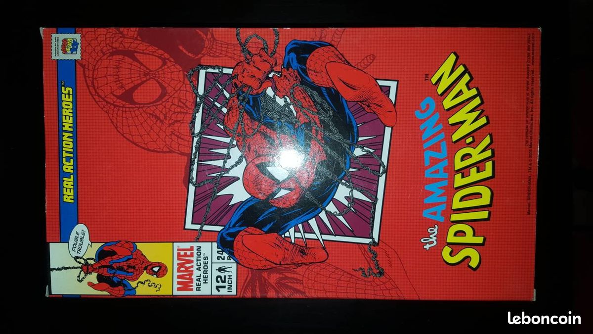 Figurine Spiderman TAG NEUVE Réal Action Heoes (image 3)