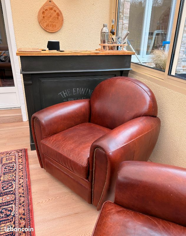 Brig Véritable fauteuil Vintage scandinave