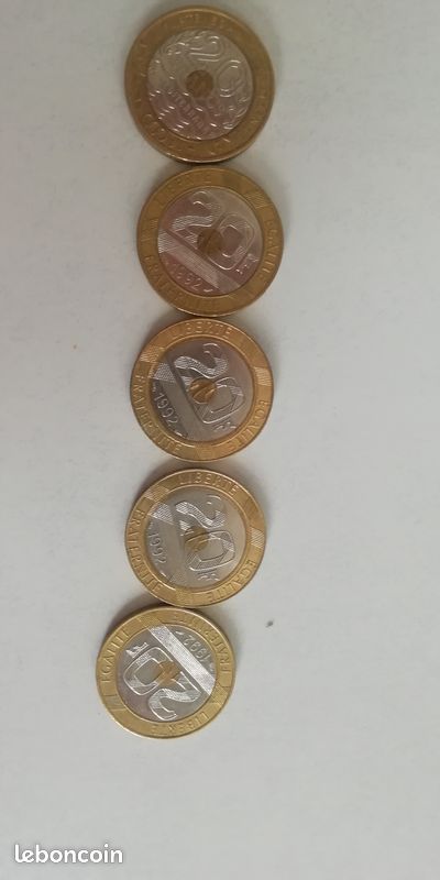 Pièces en argent 5, 10, 50, 100 Francs etc (image 3)