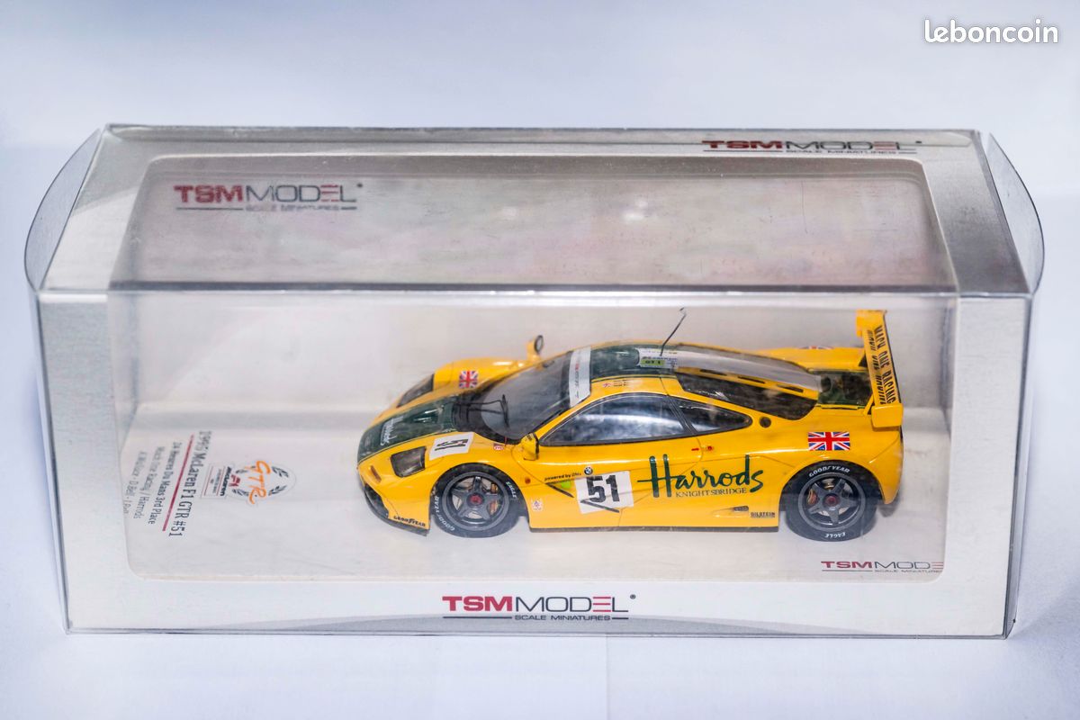 Modèle Réduit 1:43 MCLAREN F1 GTR BMW #51 - Le Mans 1995 (Wallace/Bell) - Edicola - Neuf