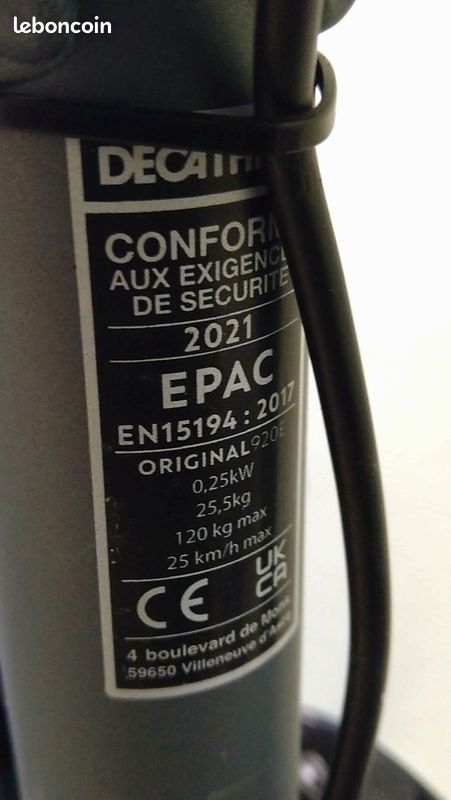VTC électrique DECATHLON Original 920 E (image 7)