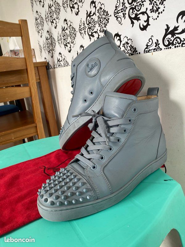 High Top Basket Louboutin Prix Très Belle Basket Christian