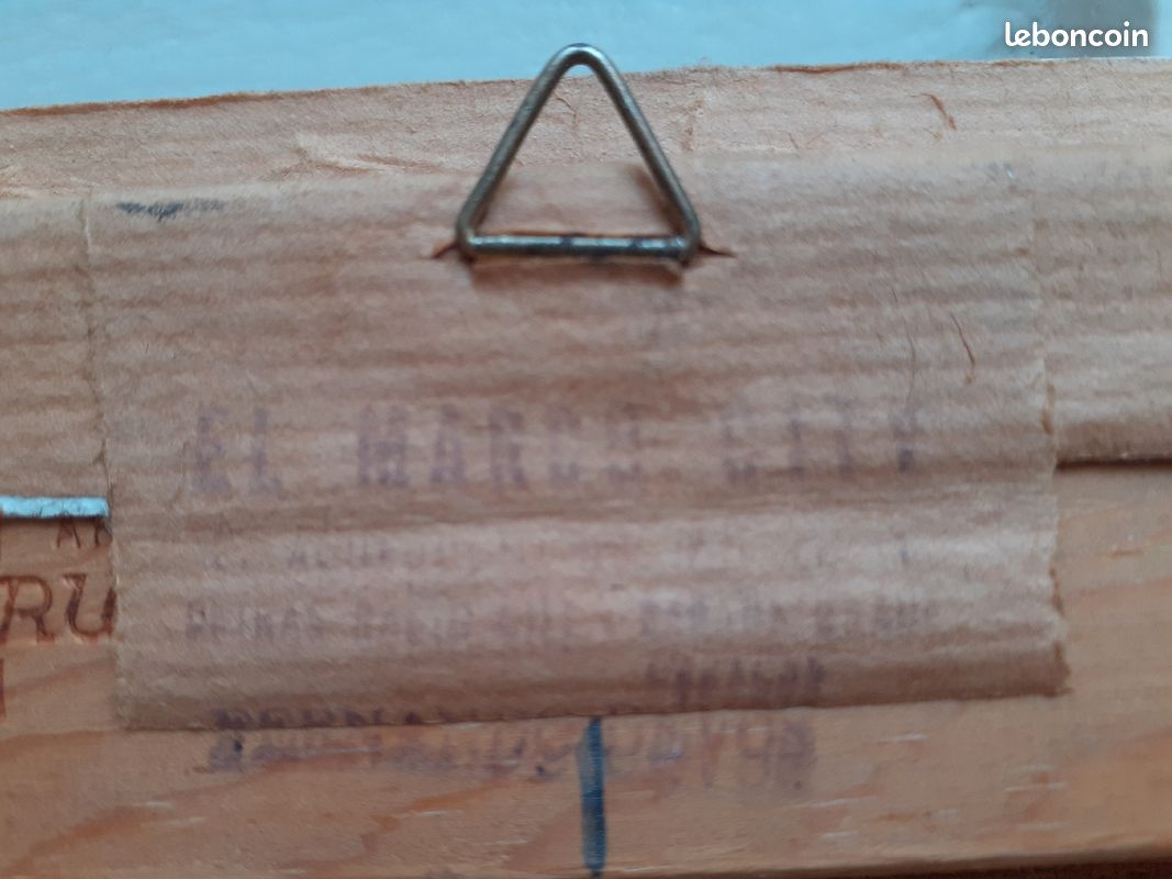 Paire de peintures à l'huile Titi parisien (image 2)
