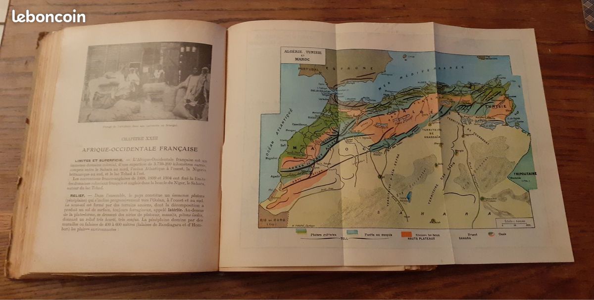 LA GEOGRAPHIE DU BREVET ELEMENTAIRE. ECOLES PRIMAIRES SUPERIEURES ET COURS COMPLEMENTAIRES – Paul Kaeppelin, Maurice Teissier – Hatier 1936 (image 15)