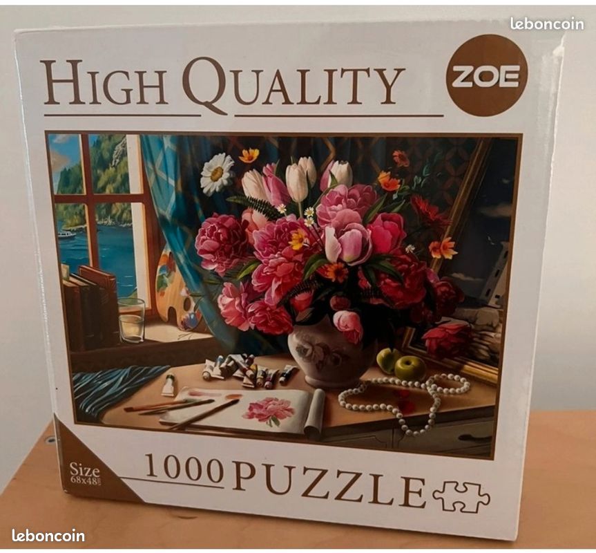 Puzzle 1000 Pièces Neuf - Thème Ville - Multicolore - Pour Adultes Et Ados à Partir De 12 Ans