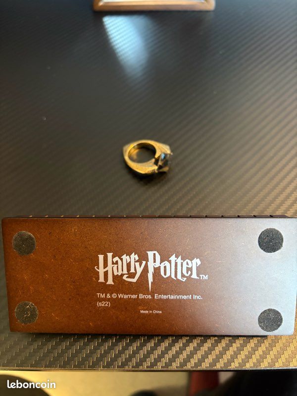 Bague Harry Potter Couleur Champagne Taille 60 - Neuf Avec étiquettes - Alliage Doré