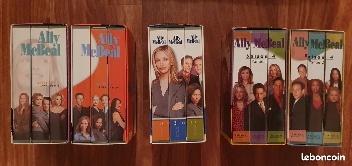 Cassettes vidéo Ally Mac Beal (image 1)