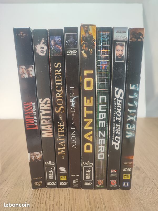 Lot N°4 - DVD Action/Horreur/SF - N°45 à 68 - Fourreaux Cartonnés (image 6)