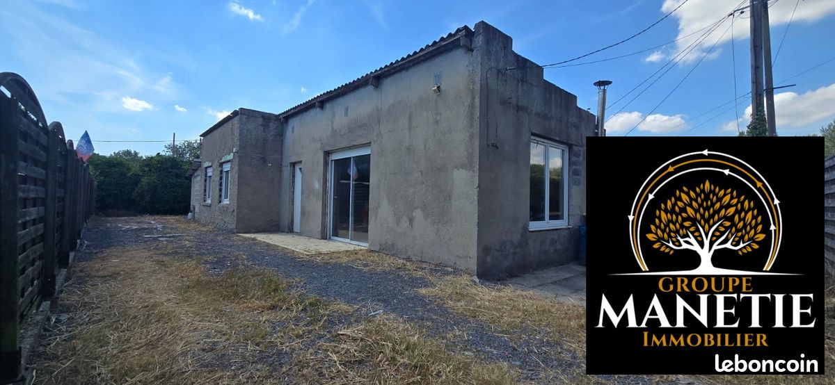 Maison 4 pièces 84 m² · à Lécluse · 84 m² · 67 000 €