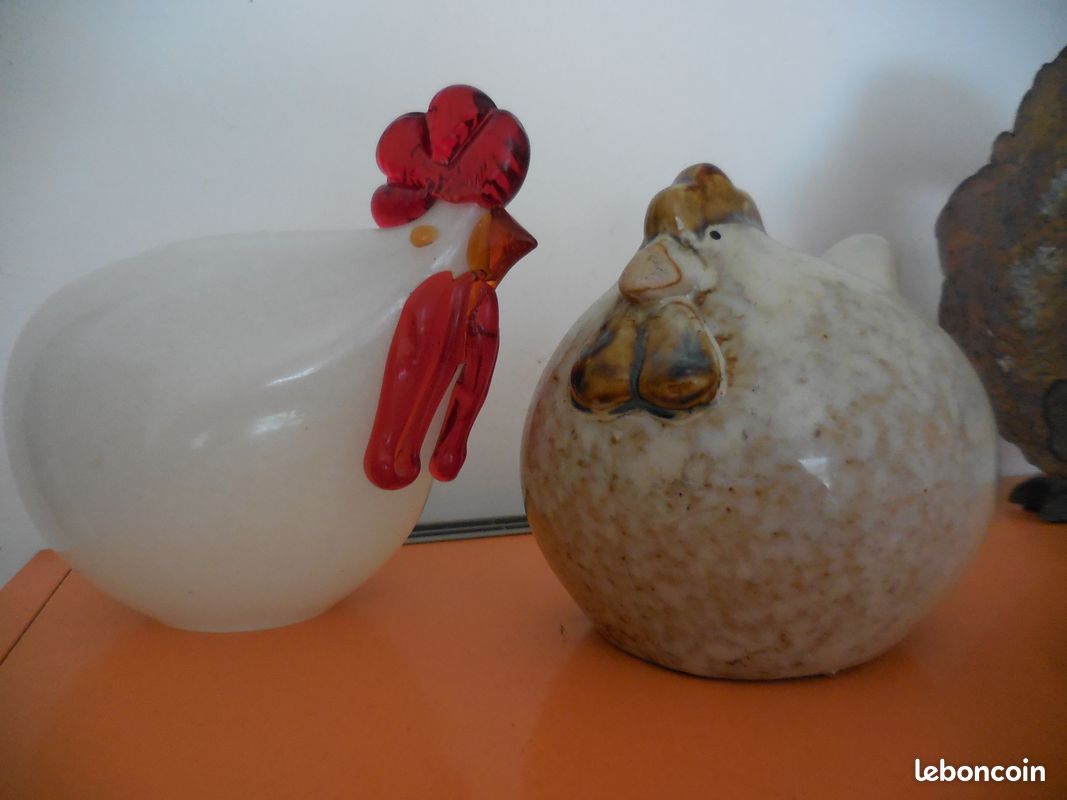 Lot : le coq et sa poule (image 1)