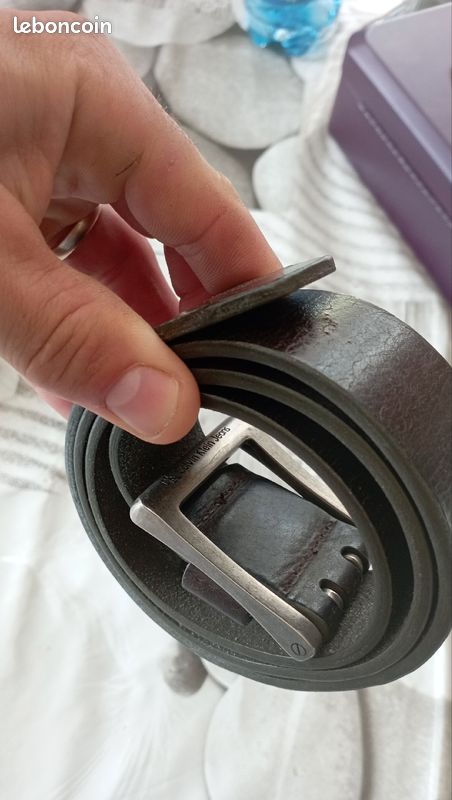 Lot de ceinture en cuir taille M (image 4)