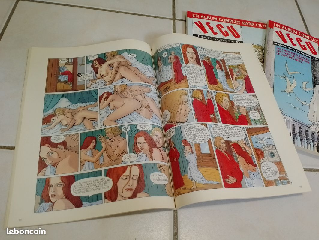 Collection de 49 magazines BD VECU, L’histoire c’est aussi L’aventure - Années 80 (image 11)