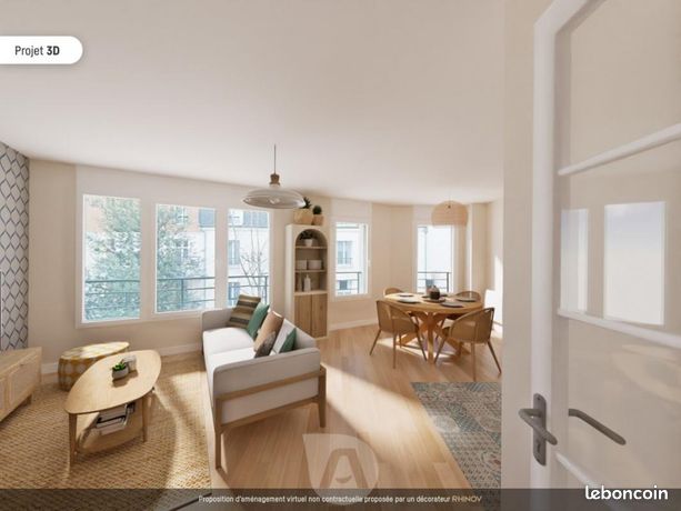 Appartement 3 pièces 71 m²