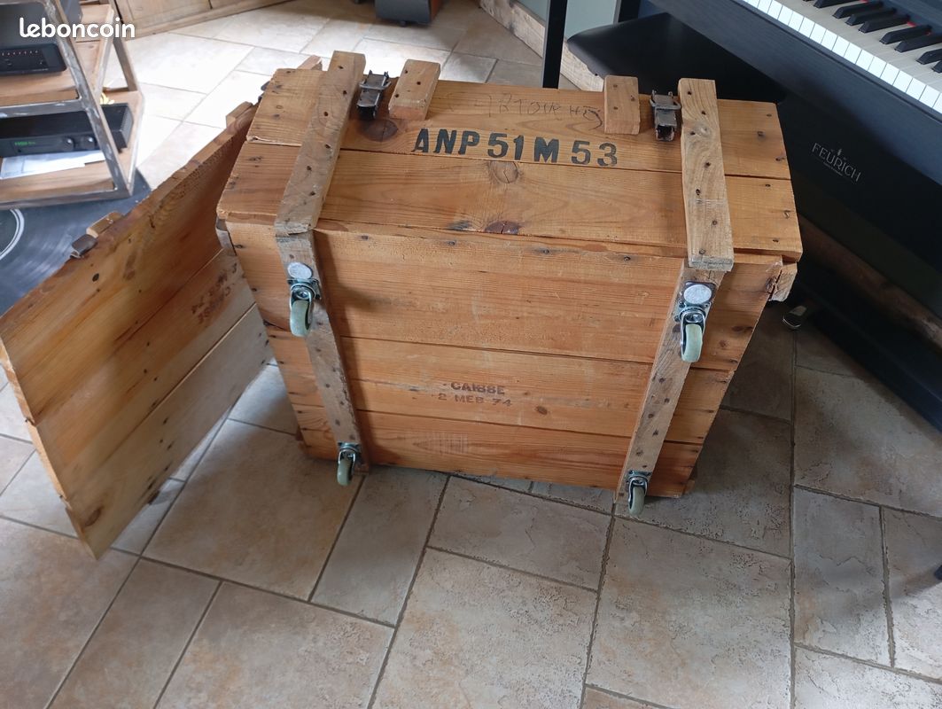Caisse en bois militaire (image 2)