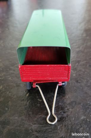 DINKY TOYS N°70. Remorque Bâchée Rouge/vert... - Lot 210 Les Andelys Encheres Ihiynmv2a3o
