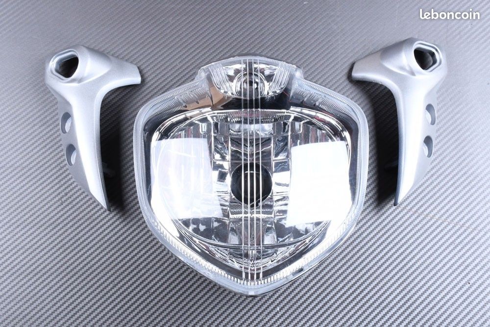 AVDB-moto Faro Anteriore Compatibile Per Yamaha FAZER 1000 N / FZ1 N (2006-2015) - 3