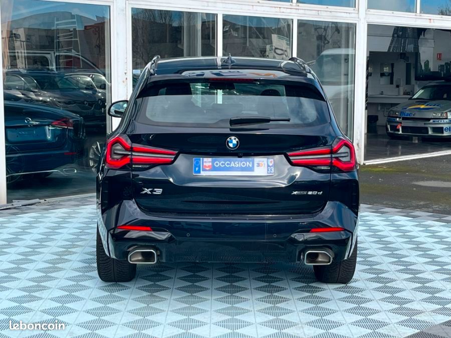 BMW X3 (G01) XDRIVE 20DA 190 MHEV Ph.2 M SPORT GPS Camera Hayon EL.1ère Main (image 9)