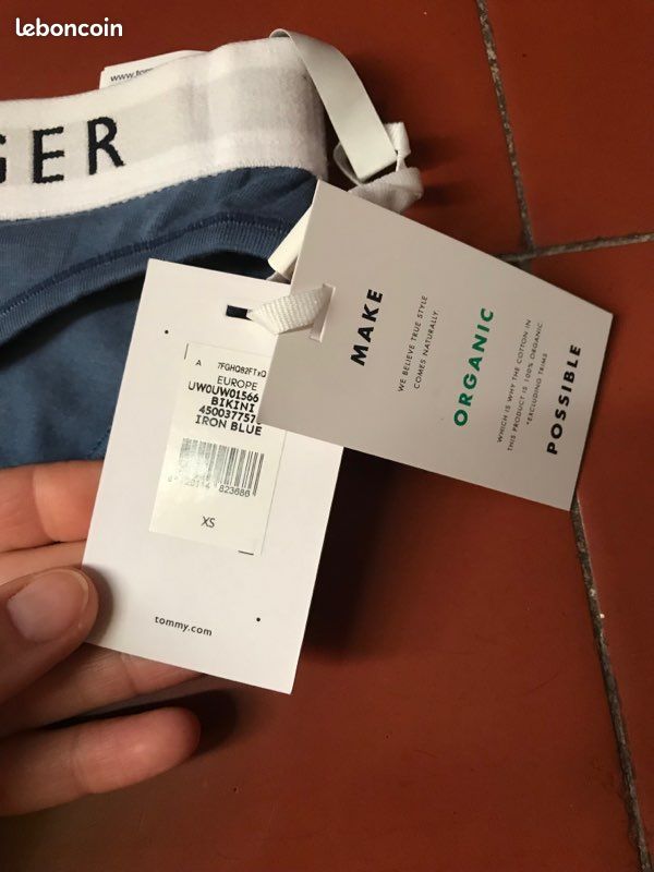 Culotte coton bio - Tommy Hilfiger - XS (image 2)