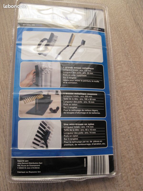 Set 3 brosses de nettoyage (image 2)