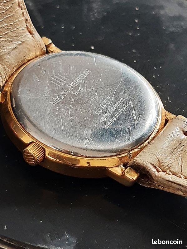 Montre Femme Michel Herbelin – Fabriquée En France – Occasion En Bel état