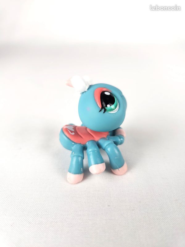 Figurine Singe Araignée 1029 Littlest Pet Shop Hasbro - Occasion, Univers Animaux Sauvages