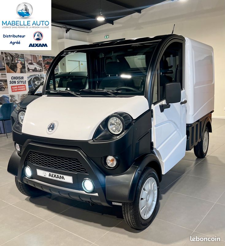Aixam D Truck fourgon sans permis - voiture sans permis Mabelle Auto Aixam Lille Lomme (image 1)
