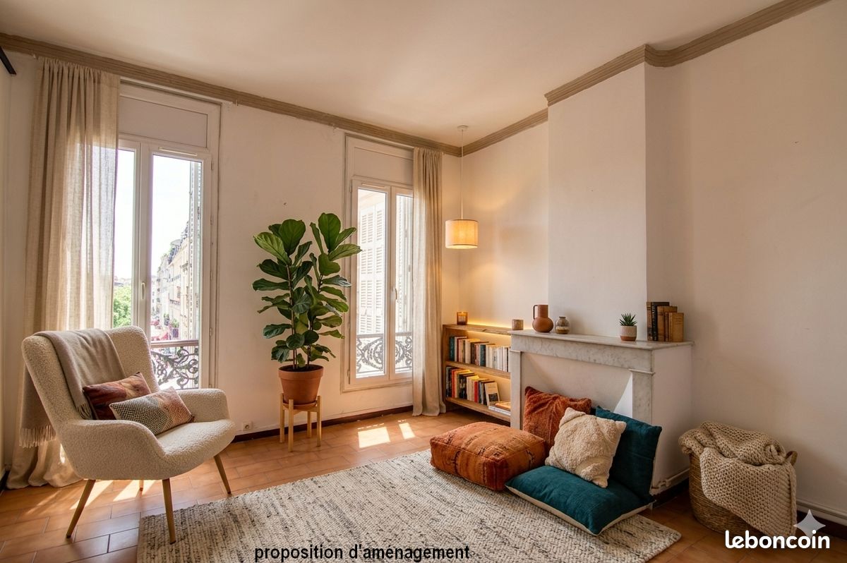 Appartement 3 pièces 62 m² · à Marseille · 62 m² · 219 000 €