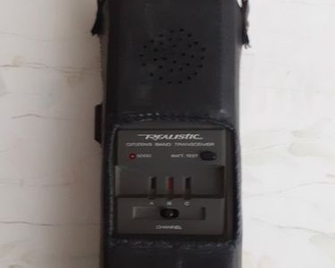 Ancien Talkie Walkie Realistic TRC Des Années 70/80 – Vintage Japonais En état De Marche