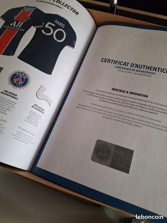 Maillot Domicile PSG 2020-2021 - Nike - Taille M - Neuf Sans Boîte