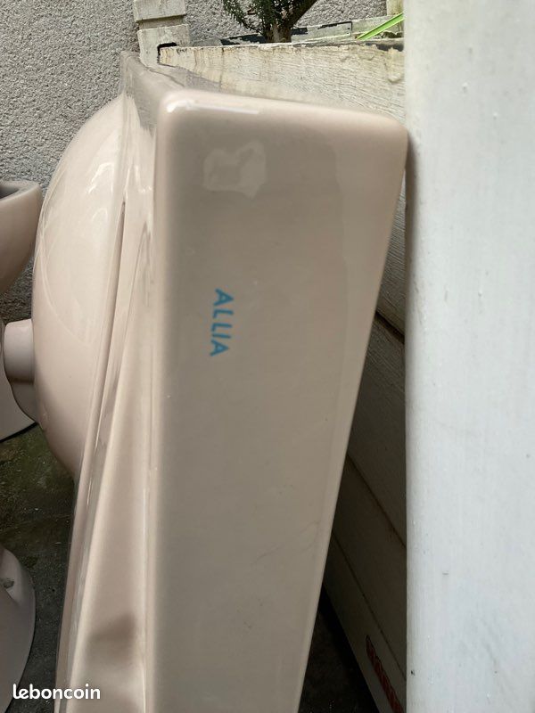 Trio de salle de bain, lavabo, bidet, WC (image 6)
