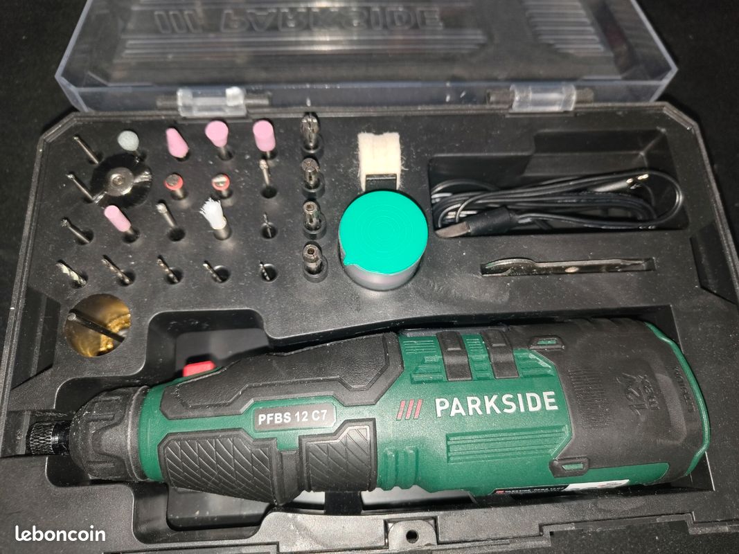 Lidl Parkside Tool Set With Cordless Screwdriver Multi Grinder