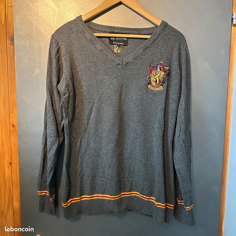 Pull Col V Femme Harry Potter Gryffondor Gryffindor Poudlard