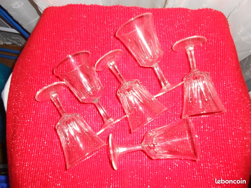 Verres ,Cristal D'Arques modele Versailles(mirza4) (image 2)